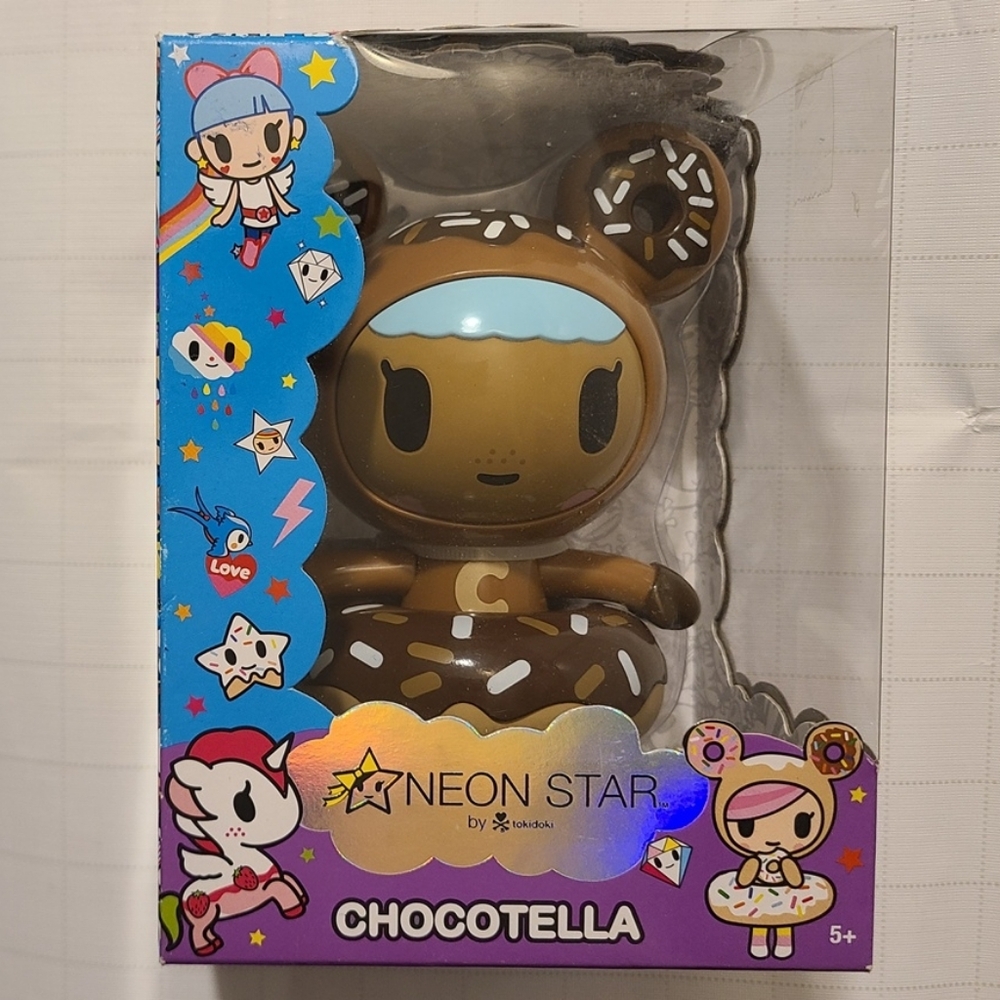 Chocotella - Neon Star by TokiDoki Japanese Collectable Figure Character Doll